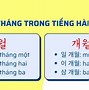 Cách Viết Thứ Ngày Tháng Năm Trong Tiếng Hàn