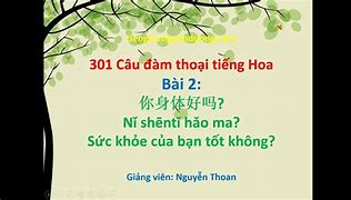 Học Tiếng Trung 301 Câu Đàm Thoại Bai 4