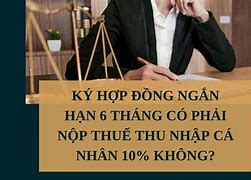 Hợp Đồng Ngắn Hạn