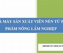 Lập Dự Án Đầu Tư Nông Nghiệp