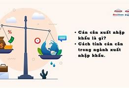 Nêu Cách Tính Cán Cân Xuất Nhập Khẩu Và Nhận Xét