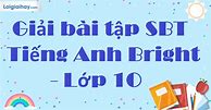 Sách Bài Tập Tiếng Anh 10 Bright