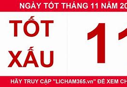 Xem Ngày Tốt Xấu Tháng 11 Năm 2024 Dương Lịch